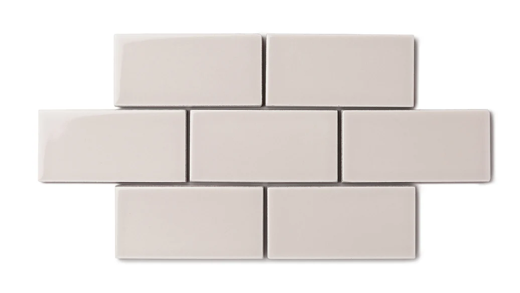 2x8 Natural Press Ceramic Tile in Tyrian Purple Gloss - Rockland Interiors Inc.