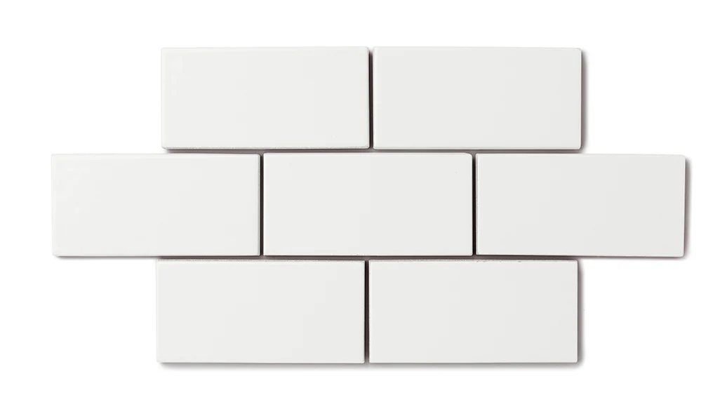 8x8 Natural Press Ceramic Tile in Zinc Gloss - Rockland Interiors Inc.
