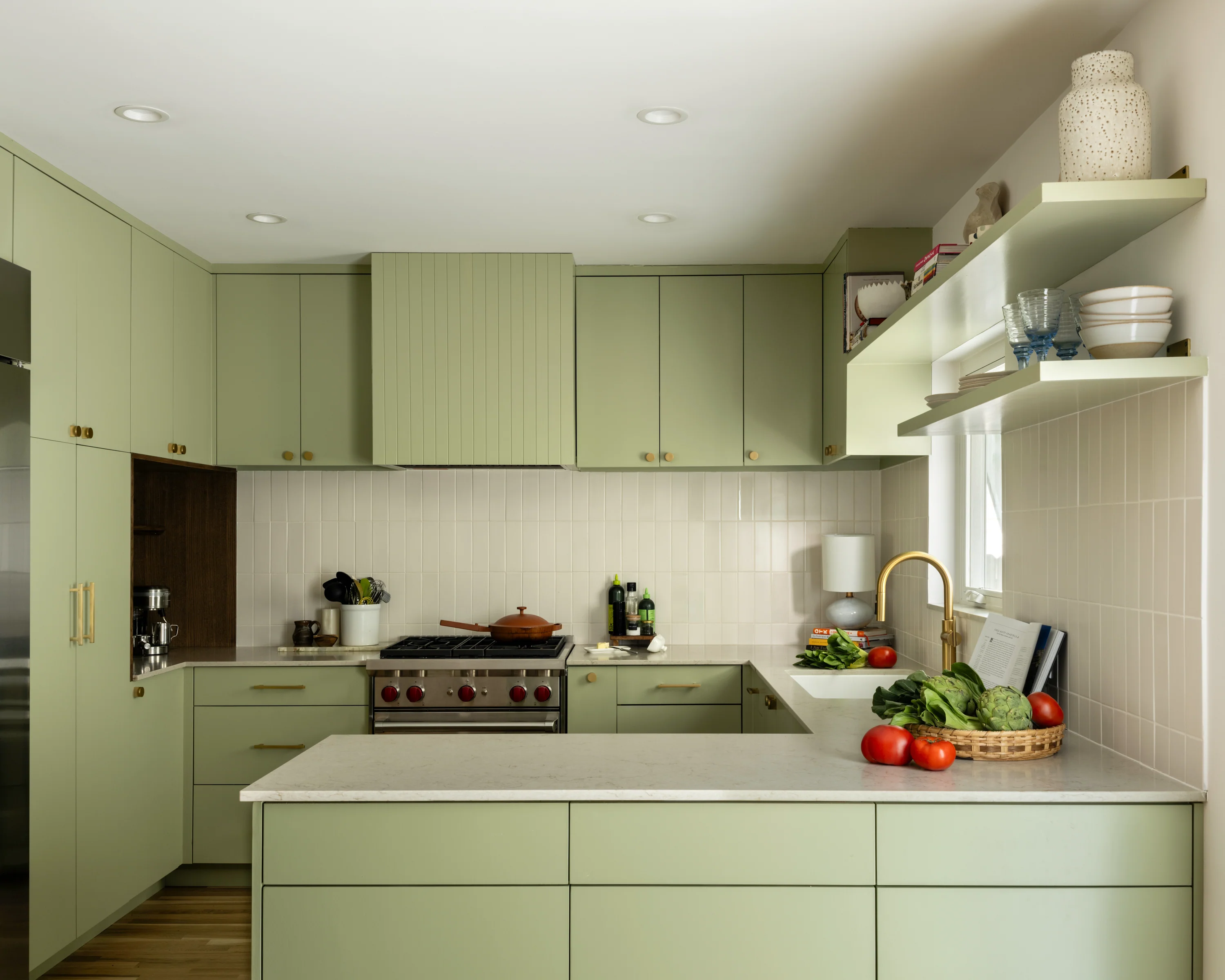3x9 Natural Press Ceramic Tile in Pearl Matte - Rockland Interiors Inc.