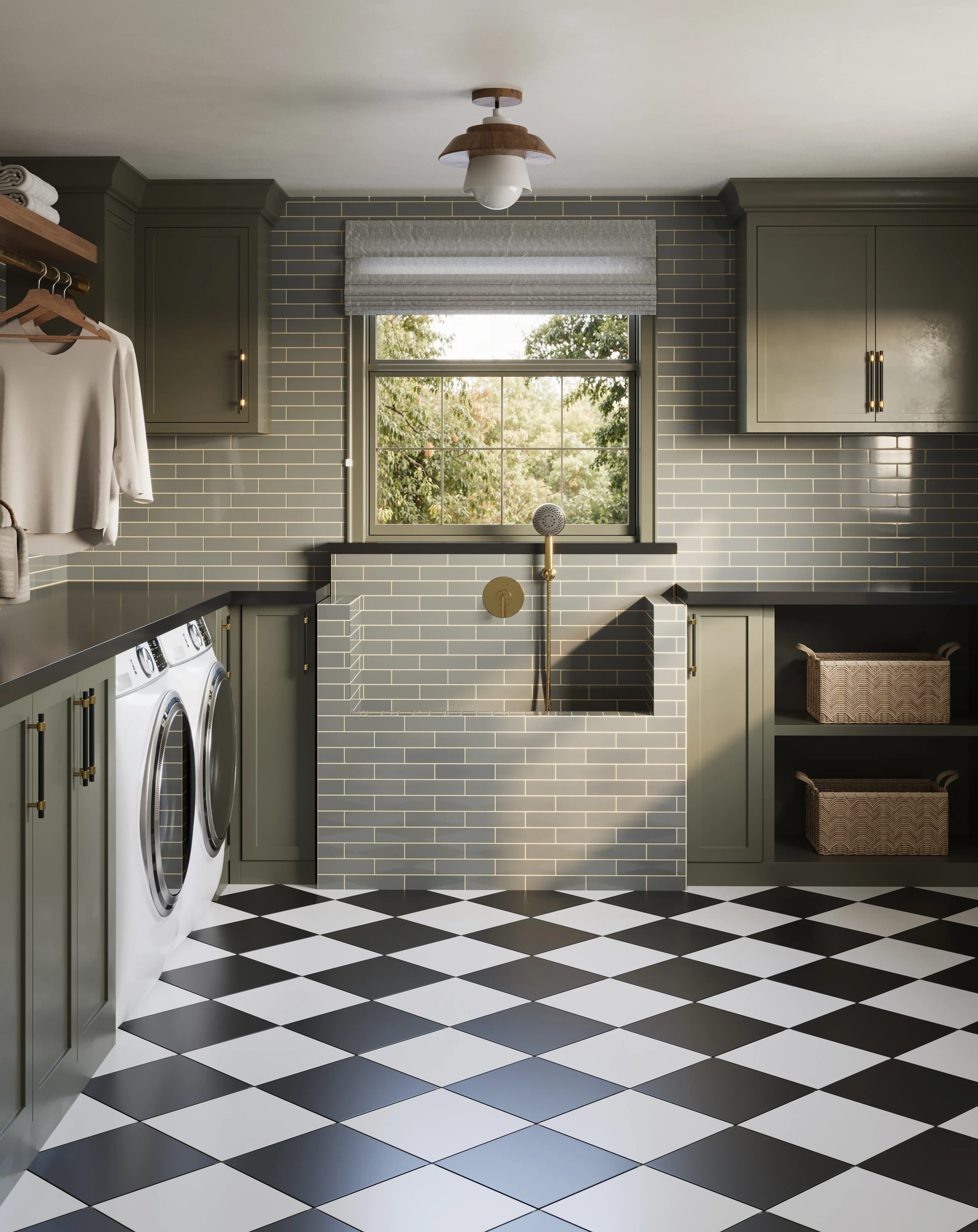 2x8 Natural Press Ceramic Tile in Puget Sound Gloss - Rockland Interiors Inc.