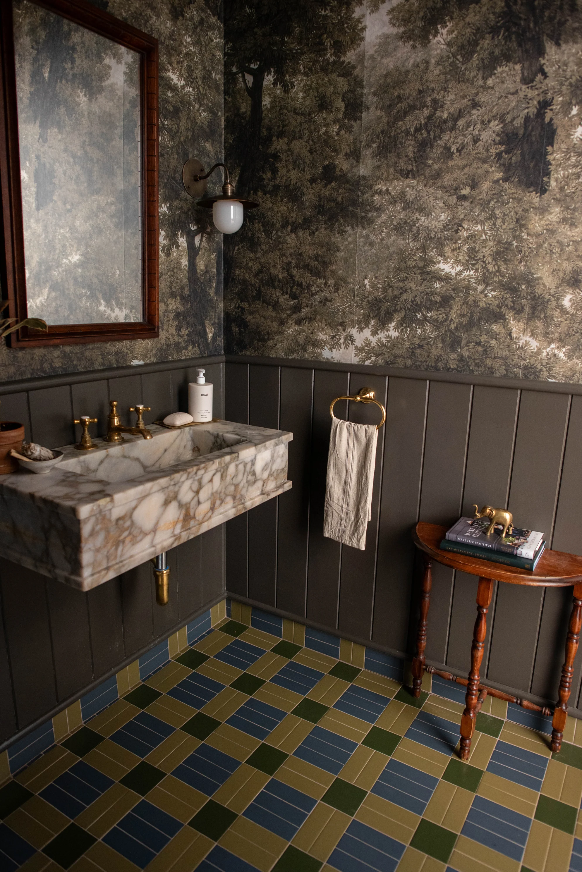 2x6 Natural Press Ceramic Tile in Sap Green Matte - Rockland Interiors Inc.