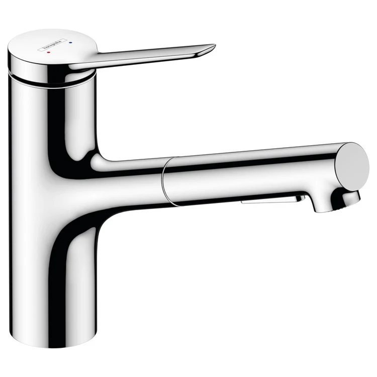Kitchen Faucet Zesis 1 Lever Chrome 150 DEG Swivel 1 Hole 1.5 Gallons per Minute - Rockland Interiors Inc.