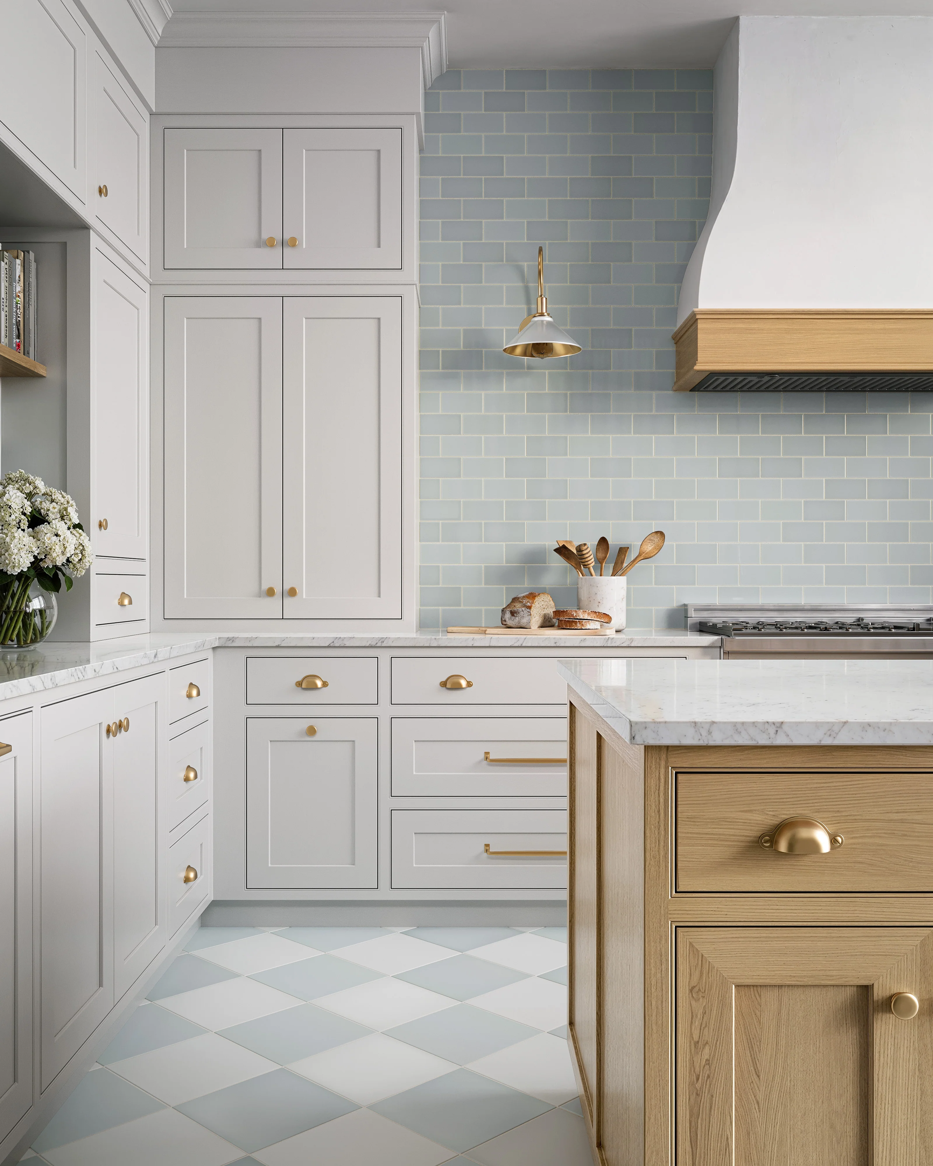 12x12 Natural Press Ceramic Tile in Salt Creek Matte - Rockland Interiors Inc.