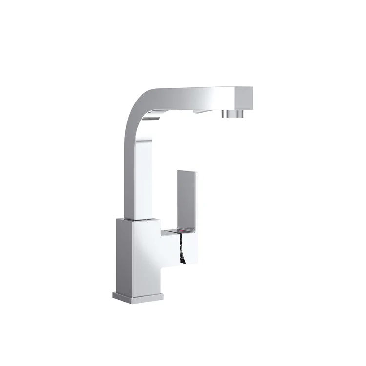 Kitchen Faucet Duro 1 Lever ADA Polished Chrome Pull-Out Fixed 1 Hole 1.75 Gallons per Minute - Rockland Interiors Inc.