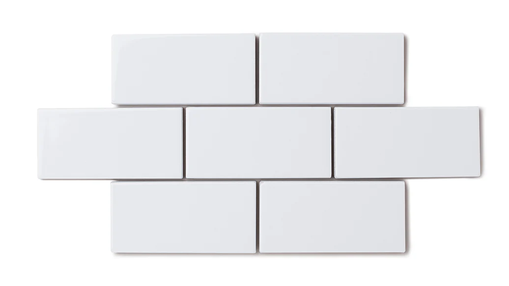 8x8 Natural Press Ceramic Tile in Tin Oxide Gloss - Rockland Interiors Inc.