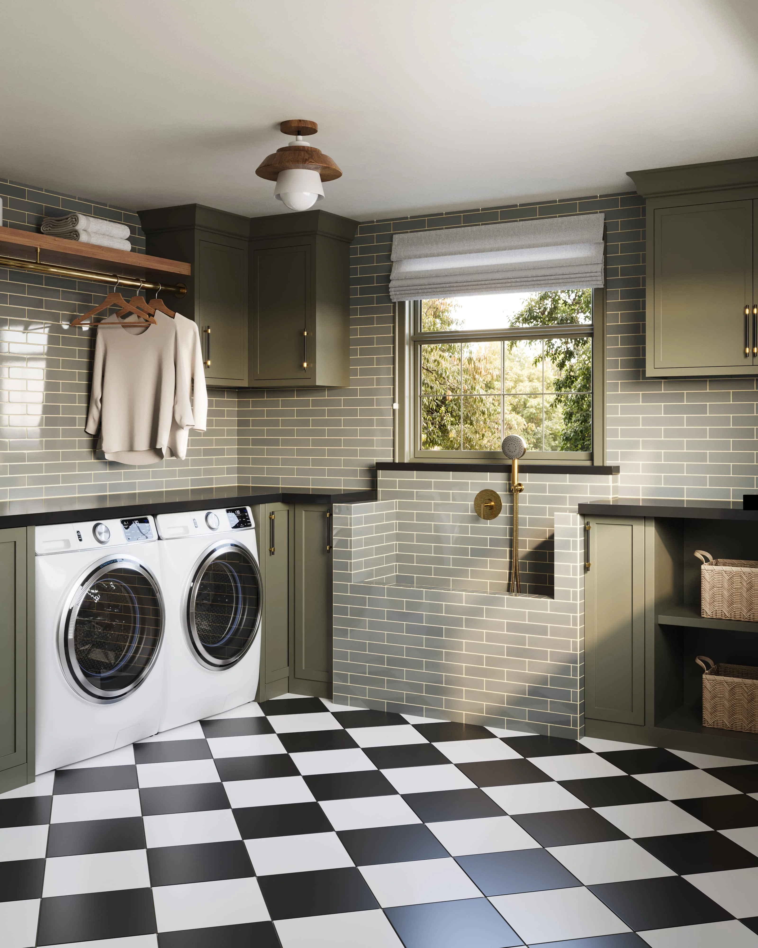 2x8 Natural Press Ceramic Tile in Puget Sound Gloss - Rockland Interiors Inc.